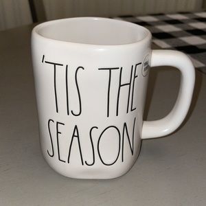 Rae Dunn Mug ‘Tis the Season Mug with Christmas Tree